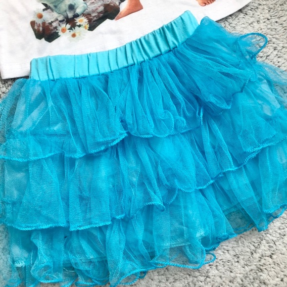 Moana Tulle Skirt set - Picture 2 of 4